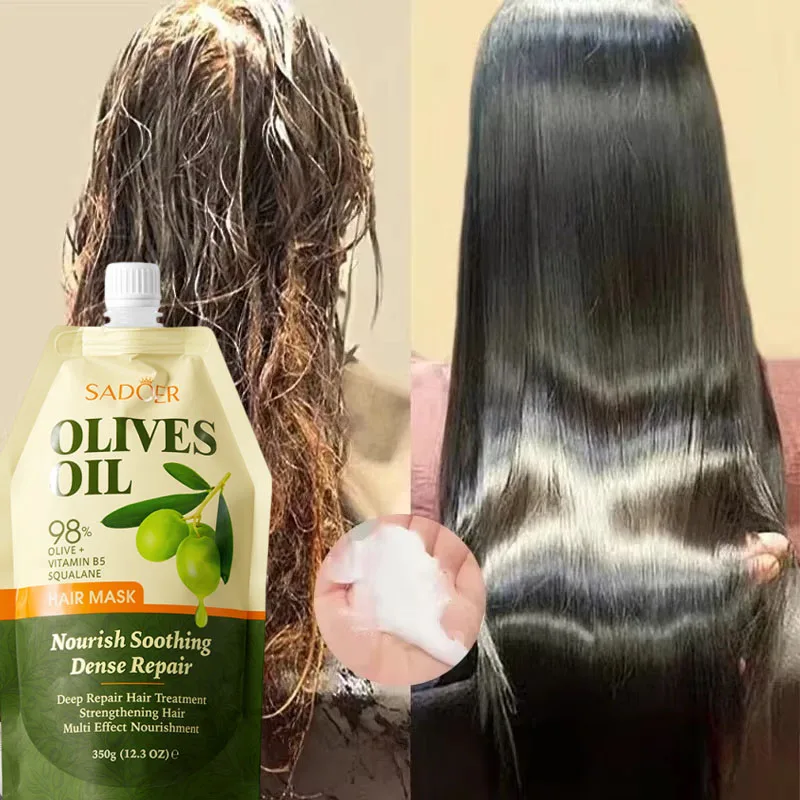 Волшебная кератиновая маска для волос с оливковым маслом: восстановление за 5 секунд, устранение повреждений и пушистости, придание мягкости, гладкости, блеска, увлажнение и питание для ухода за волосами
Волшебная кератиновая маска для волос с оливковым маслом: восстановление за 5 секунд, устранение повреждений и пушистости, придание мягкости, гладкости, блеска, увлажнение и питание для ухода за волосами