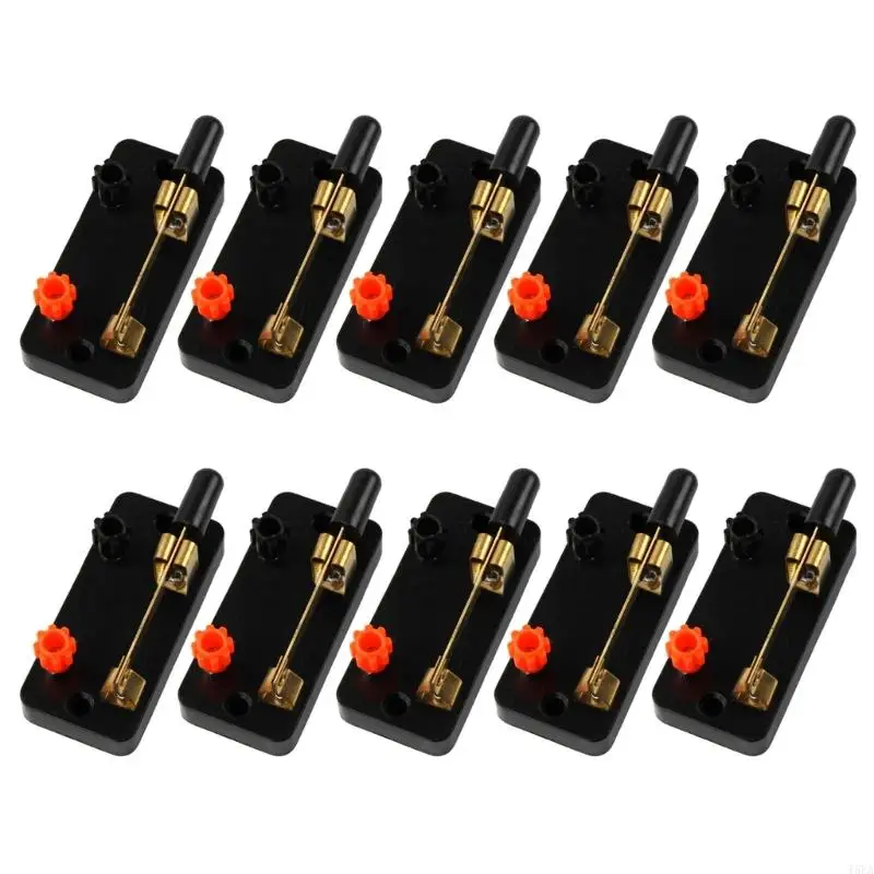 10Pcs Single Throw Switches Parallel Circuit Switches Series Circuit Switches For Science Education And Demonstration
10Pcs Single Throw Switches Parallel Circuit Switches Series Circuit Switches For Science Education And Demonstration