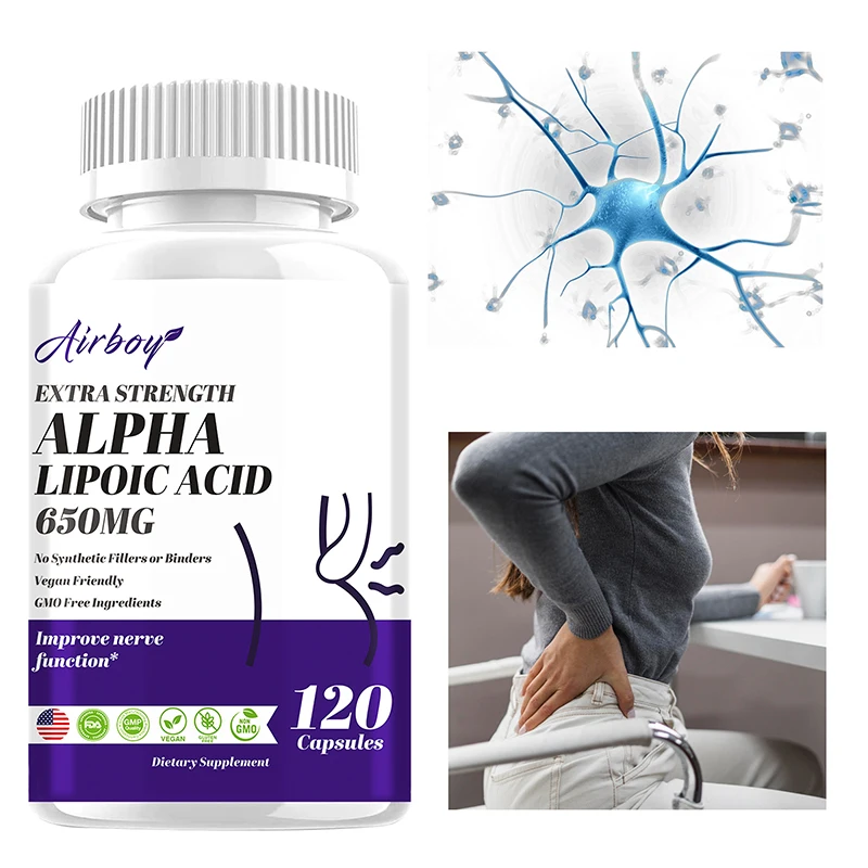 Alpha Lipoic Acid - Powerful Antioxidant for Brain and Heart Health Cognitive Function, Relax NervousSupplements
Alpha Lipoic Acid - Powerful Antioxidant for Brain and Heart Health Cognitive Function, Relax NervousSupplements