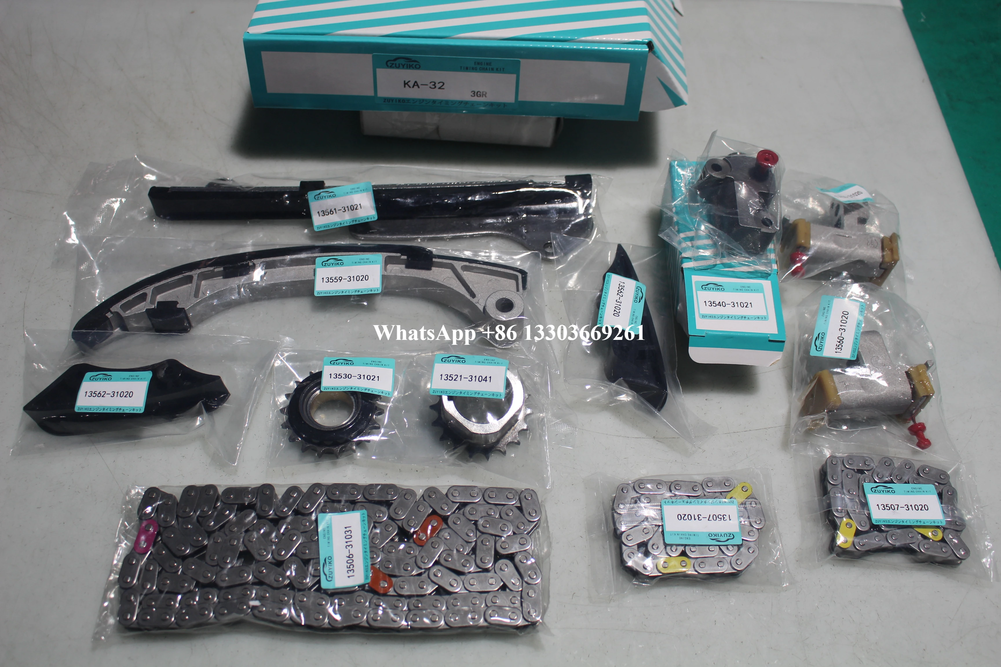 2GR-FE 3GR-FE 2GR 3GR TIMING CHAIN KIT FOR TOYOTA 2gr-fe 3gr-fe 2gr 3gr engine timing chain set 13506-31020 KA-32
2GR-FE 3GR-FE 2GR 3GR TIMING CHAIN KIT FOR TOYOTA 2gr-fe 3gr-fe 2gr 3gr engine timing chain set 13506-31020 KA-32
