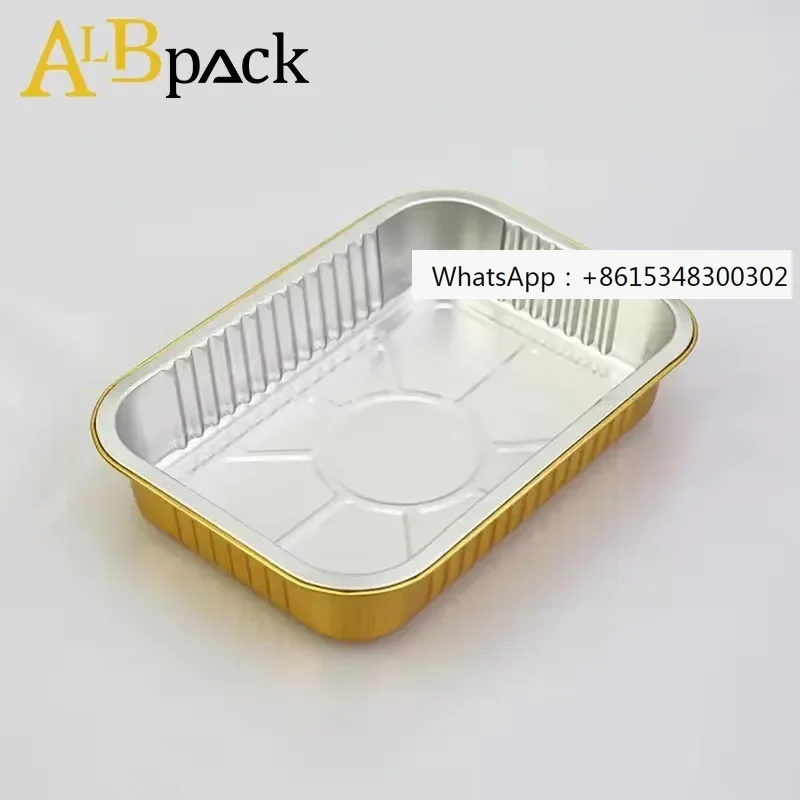 Container 1000ml aluminum foil container and lid printing/aluminum foil food packaging cardboard box
Container 1000ml aluminum foil container and lid printing/aluminum foil food packaging cardboard box