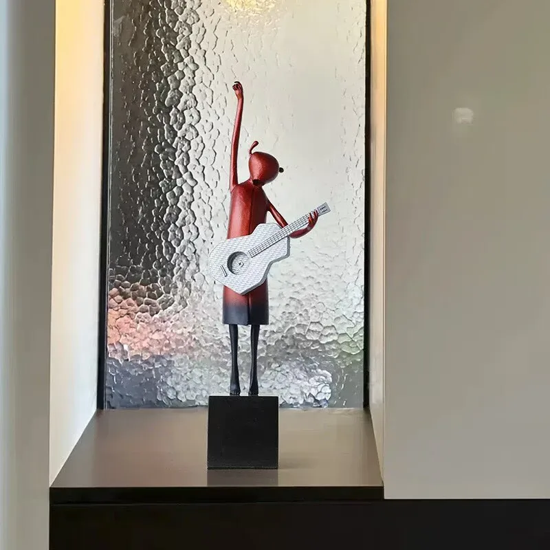 Creative Guitarist Ornaments Home Decor Accessories Abstract Music Character Statues Desktop Luxury Home Soft Decorations Gifts
Creative Guitarist Ornaments Home Decor Accessories Abstract Music Character Statues Desktop Luxury Home Soft Decorations Gifts