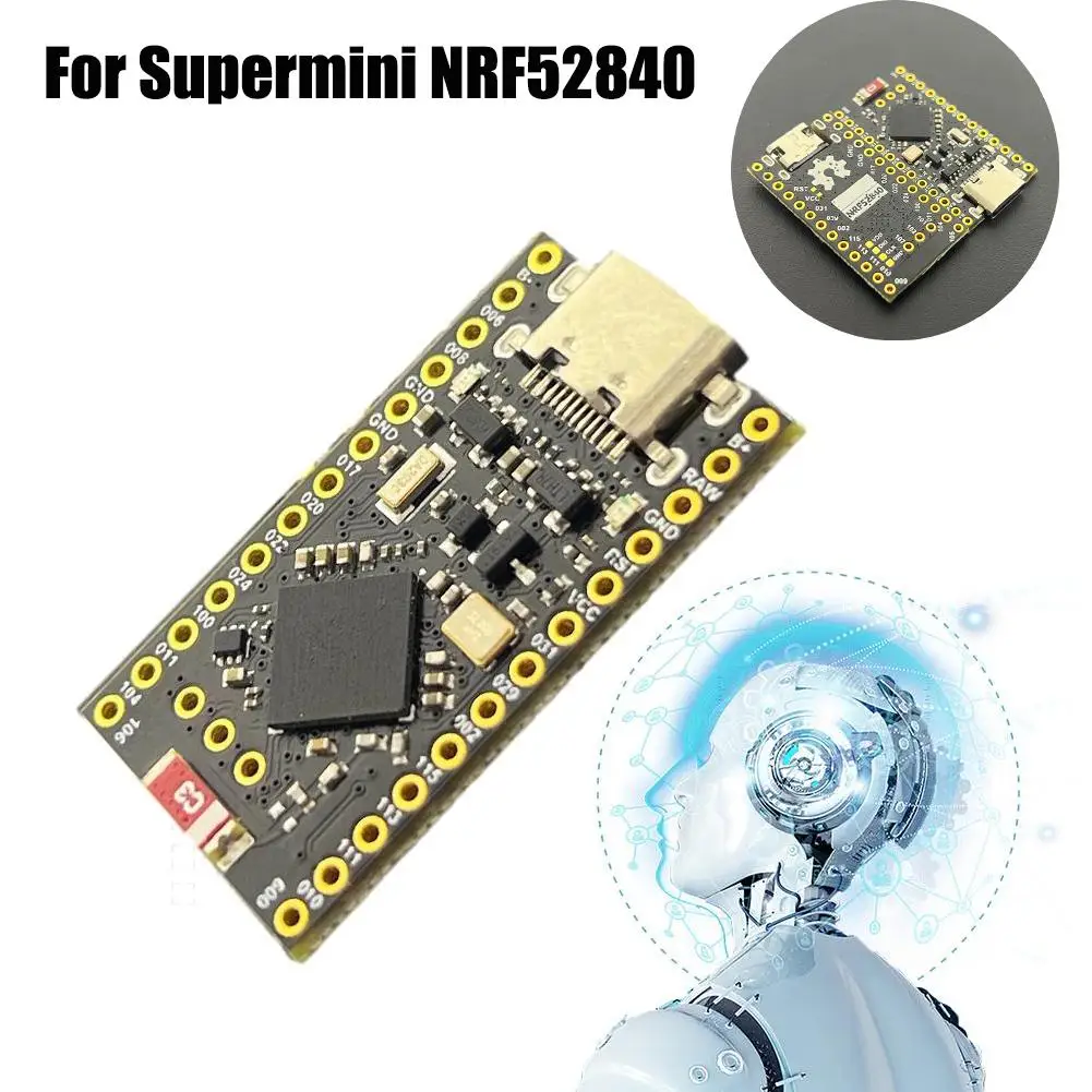 Макетная плата для Supermini NRF52840, совместимая с Nice! Управление зарядкой через Bluetooth Nano V2.0
Макетная плата для Supermini NRF52840, совместимая с Nice! Управление зарядкой через Bluetooth Nano V2.0