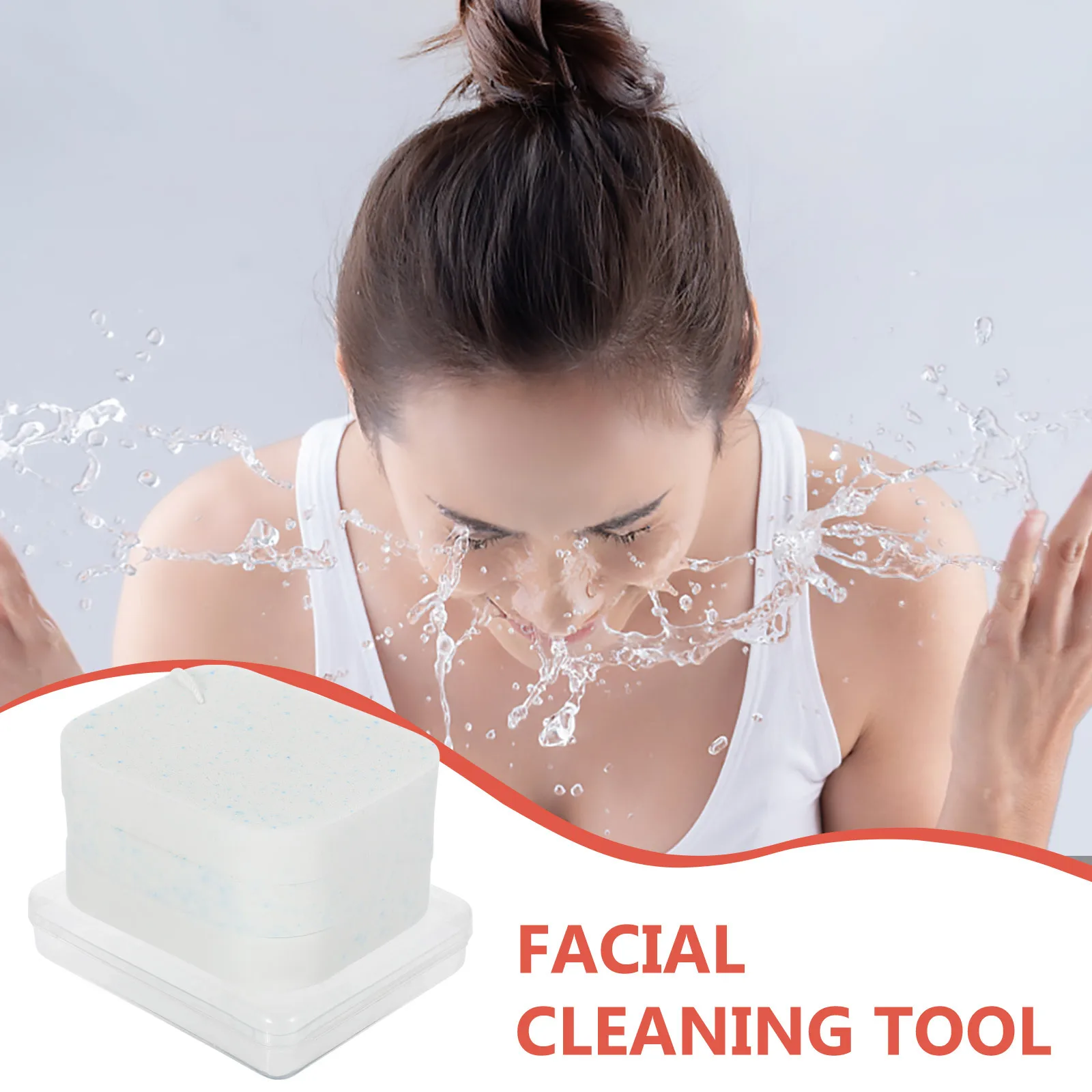 1Set Multi-Function Exfoliating Sponges Pva Material No Bad Smell Effective Face Washing Dirt Oil Makeup Removal Portable 
1Set Multi-Function Exfoliating Sponges Pva Material No Bad Smell Effective Face Washing Dirt Oil Makeup Removal Portable