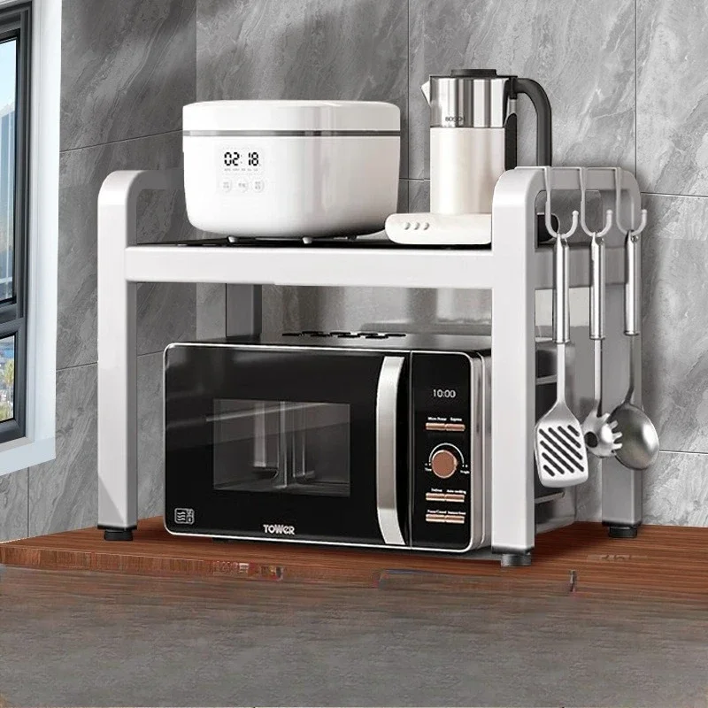 Extendable Microwave Stand Multifunctional Kitchen Storage Shelf with 3 Layers Space Saving Organizer
Extendable Microwave Stand Multifunctional Kitchen Storage Shelf with 3 Layers Space Saving Organizer