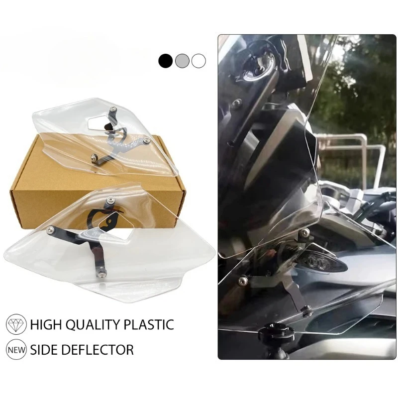 For BMW R1250GS Adventure R1200GS LC/R1200GS 1250 Adv R1200 R1250 Motorcycle Side Wind Deflector Windscreen Spoiler Windshield
For BMW R1250GS Adventure R1200GS LC/R1200GS 1250 Adv R1200 R1250 Motorcycle Side Wind Deflector Windscreen Spoiler Windshield