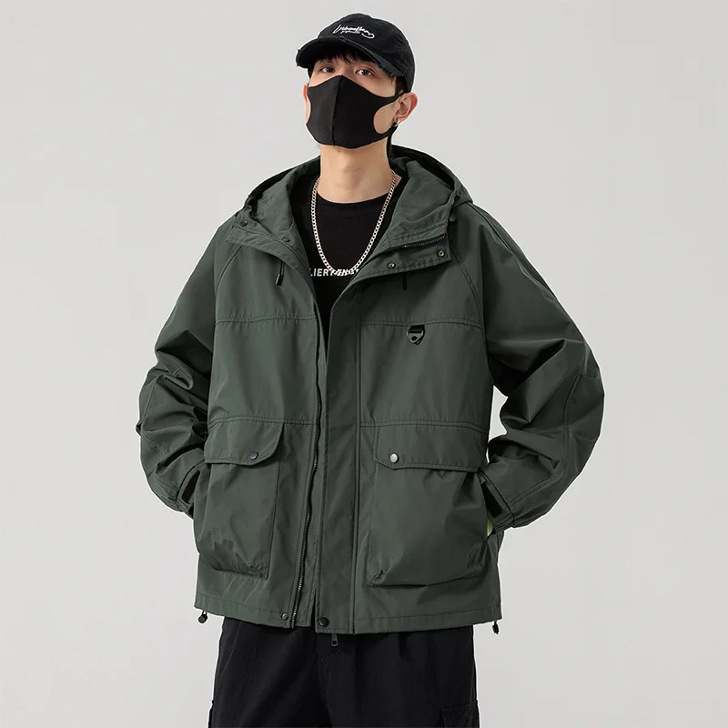 Oversize 6XL 7XL 8XL Men Jacket Hooded Big Pocket Windbreaker Trench Coats Plus Size Waterproof Camping Loose Thin Softshell
Oversize 6XL 7XL 8XL Men Jacket Hooded Big Pocket Windbreaker Trench Coats Plus Size Waterproof Camping Loose Thin Softshell