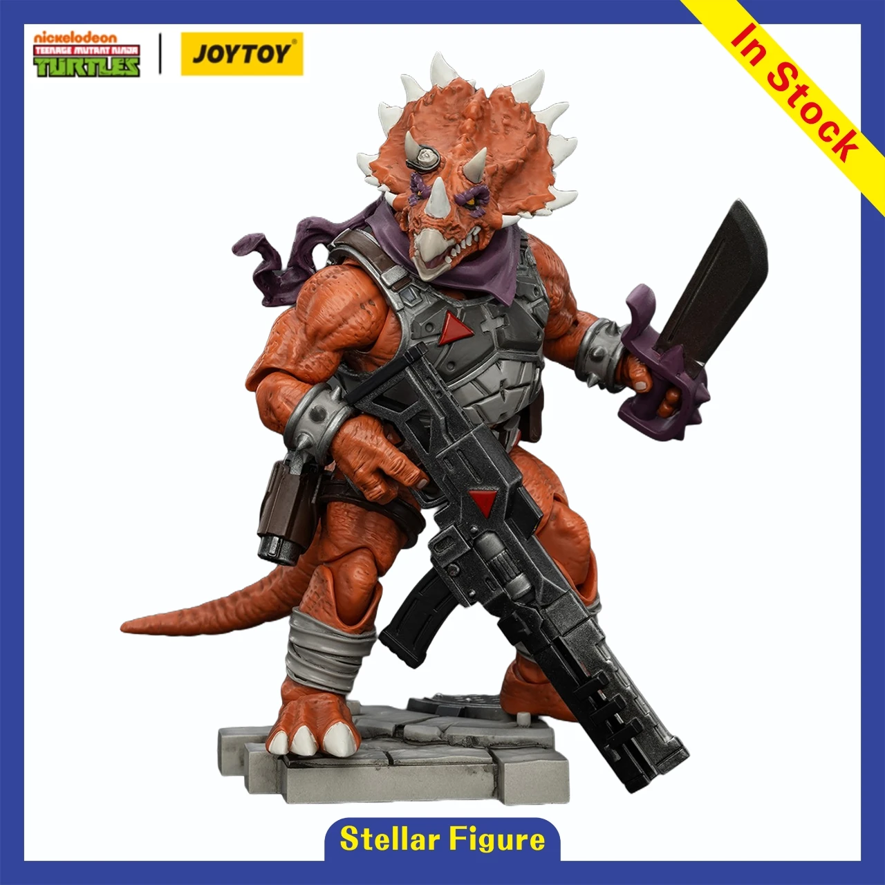 JOYTOY 1/18 Action Figure TMNT-Triceraton Infantryman Prime Model Toy Gift
JOYTOY 1/18 Action Figure TMNT-Triceraton Infantryman Prime Model Toy Gift