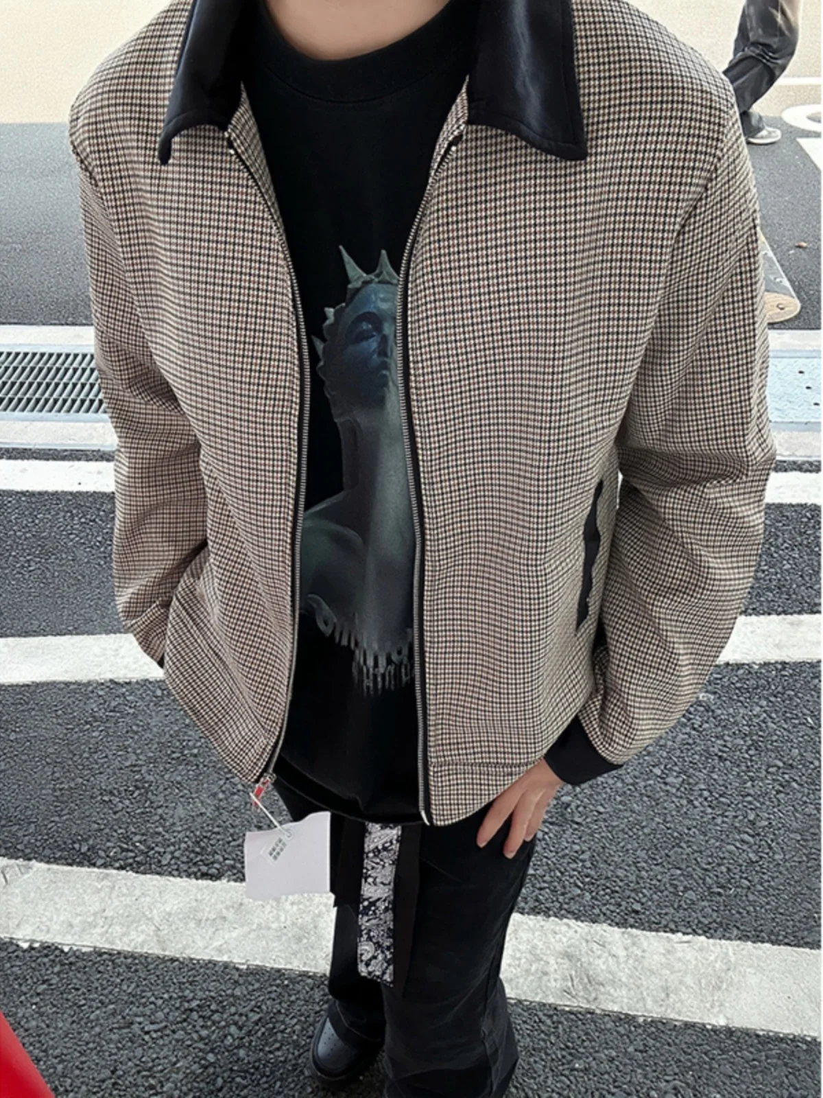 ort Plaid Jaet Men's Spring Autumn Double Zipper Lightweight Luxury Sle Casual Jaet Youth Faion Trendy
ort Plaid Jaet Men's Spring Autumn Double Zipper Lightweight Luxury Sle Casual Jaet Youth Faion Trendy