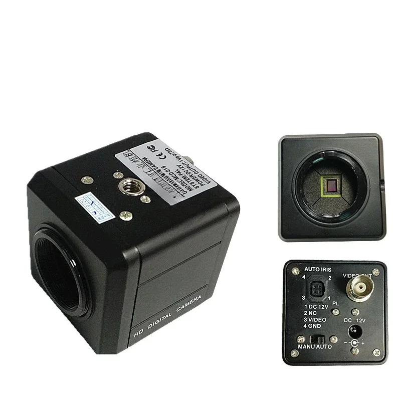 High definition industrial camera CVBS analog signal 1200 line black and white color 1/3ccd head inspection microscope vision
High definition industrial camera CVBS analog signal 1200 line black and white color 1/3ccd head inspection microscope vision
