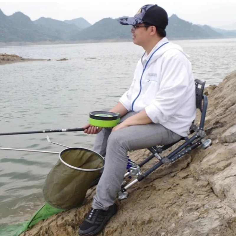 Складной стул для рыбалки премиум-класса — конструкция из алюминиевого сплава для использования на открытом воздухе, легкий и портативный с сумкой для переноски
Складной стул для рыбалки премиум-класса — конструкция из алюминиевого сплава для использования на открытом воздухе, легкий и портативный с сумкой для переноски