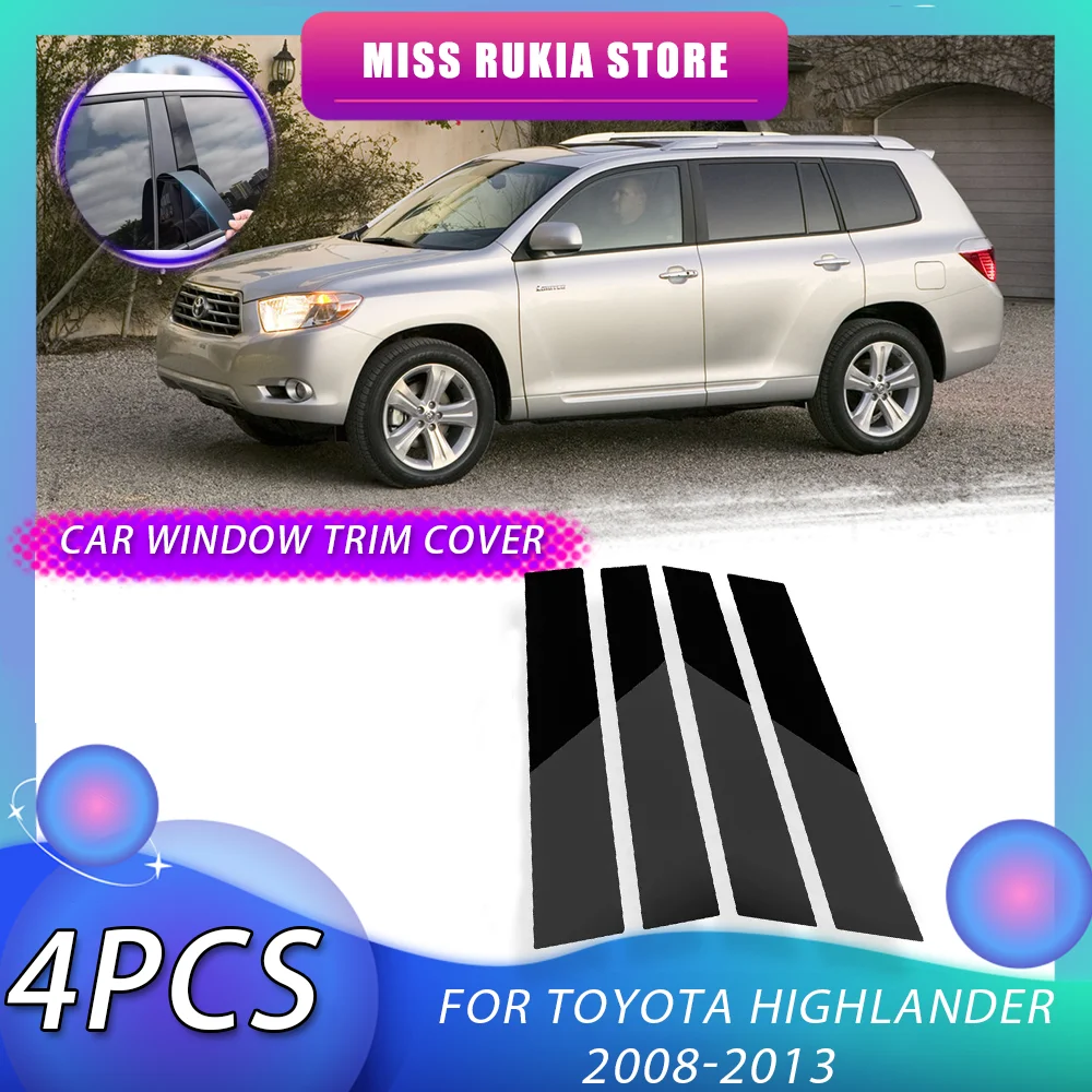 Накладка на окно автомобиля для Toyota Highlander 40 XU40 Kluger 2008 2009 2010 2011 2012 2013, черная накладка на стойку, аксессуары
Накладка на окно автомобиля для Toyota Highlander 40 XU40 Kluger 2008 2009 2010 2011 2012 2013, черная накладка на стойку, аксессуары