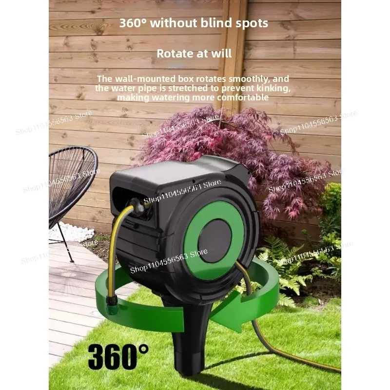 Hot Selling Dual Use Ground Wall Mount Retractable Garden Hose Reel Heavy Duty Plastic Nozzle For Yard Lawn Watering
Hot Selling Dual Use Ground Wall Mount Retractable Garden Hose Reel Heavy Duty Plastic Nozzle For Yard Lawn Watering