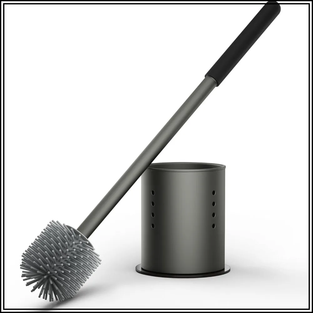 RV Toilet Brush and Holder Set - One-Piece Long Handle, Silicone Head, Magnetic Base - RV Bathroom Cleaning Kit
RV Toilet Brush and Holder Set - One-Piece Long Handle, Silicone Head, Magnetic Base - RV Bathroom Cleaning Kit