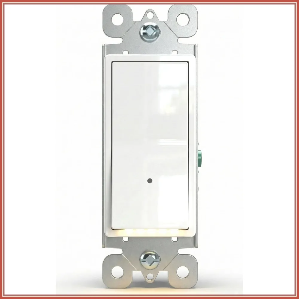10 Pack Illuminated Light Switch Single Pole Wall Switch 15A 120/277V, 3 Wire
10 Pack Illuminated Light Switch Single Pole Wall Switch 15A 120/277V, 3 Wire