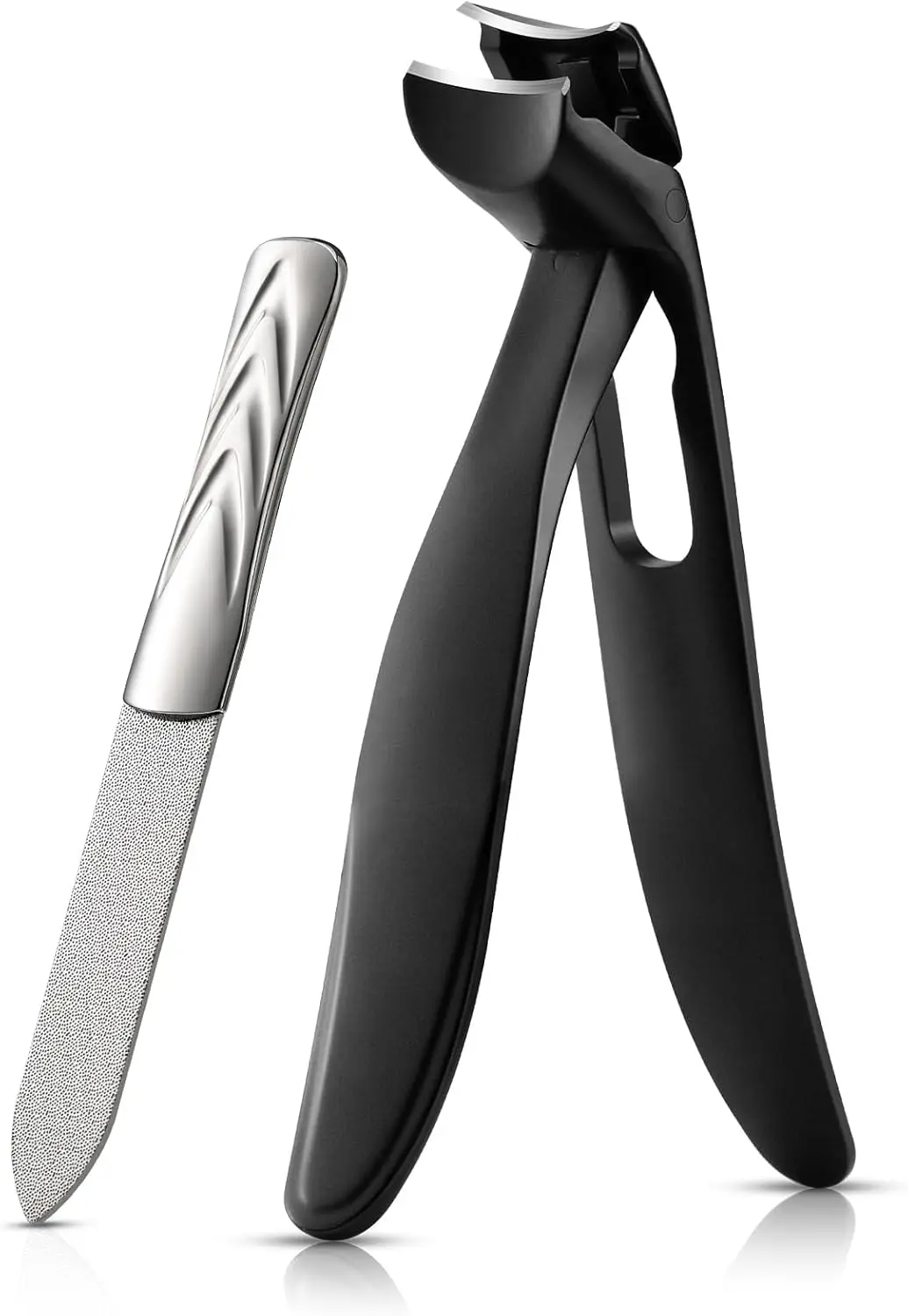 Long Handled Toenail Clippers for Seniors with Metal Nail File, Angled Design for Men and Women
Long Handled Toenail Clippers for Seniors with Metal Nail File, Angled Design for Men and Women
