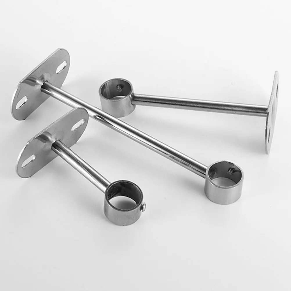 2pcs Closet Rod Holders Stainless Steel Flange Bracket Shower Curtain Pipe Holder For Bathroom Bedroom Balcony
2pcs Closet Rod Holders Stainless Steel Flange Bracket Shower Curtain Pipe Holder For Bathroom Bedroom Balcony