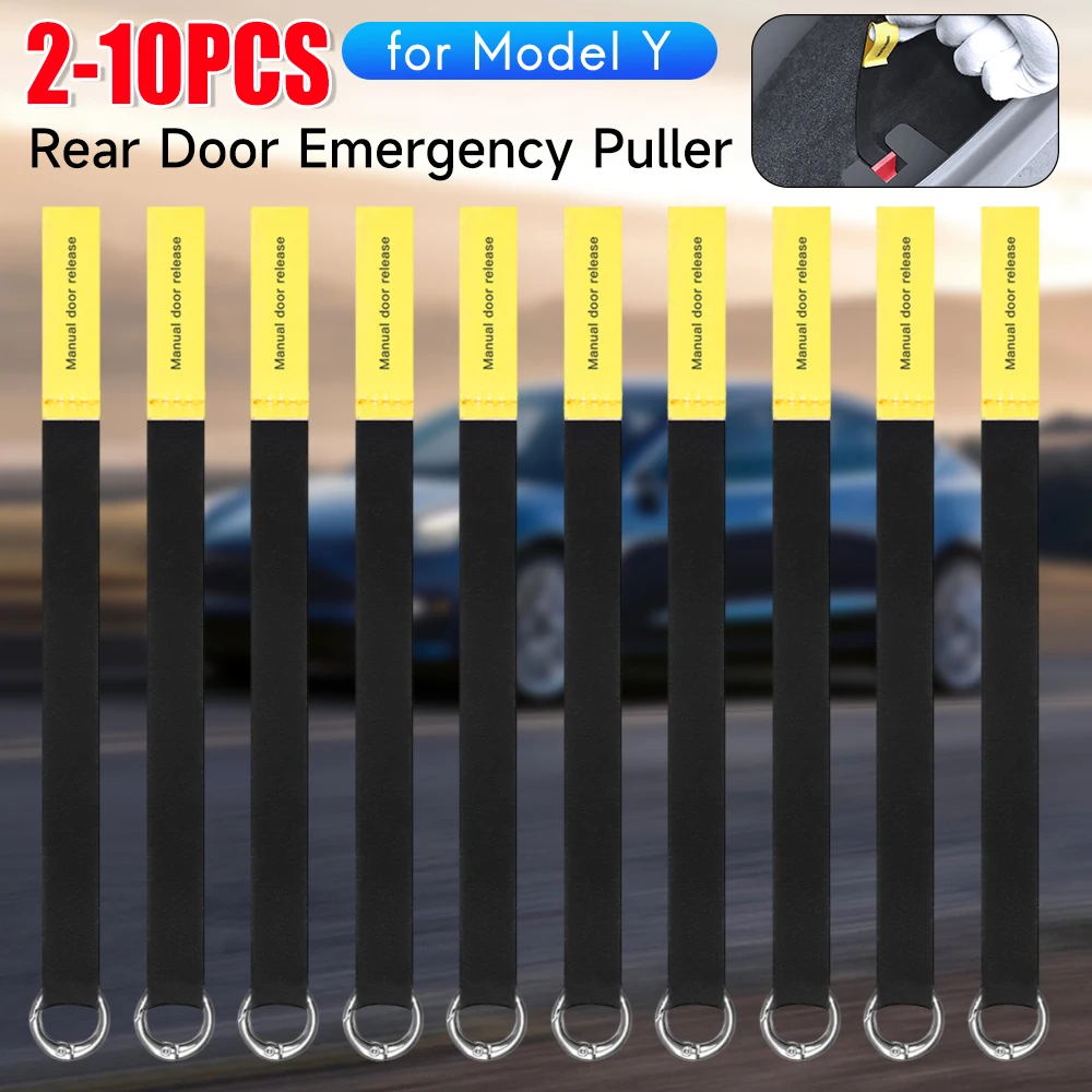 Car Rear Door Emergency Mechanical Pull Strap Manual Door Release Rope for Model 3 Y Power Failure Escape Interior Accessory
Car Rear Door Emergency Mechanical Pull Strap Manual Door Release Rope for Model 3 Y Power Failure Escape Interior Accessory