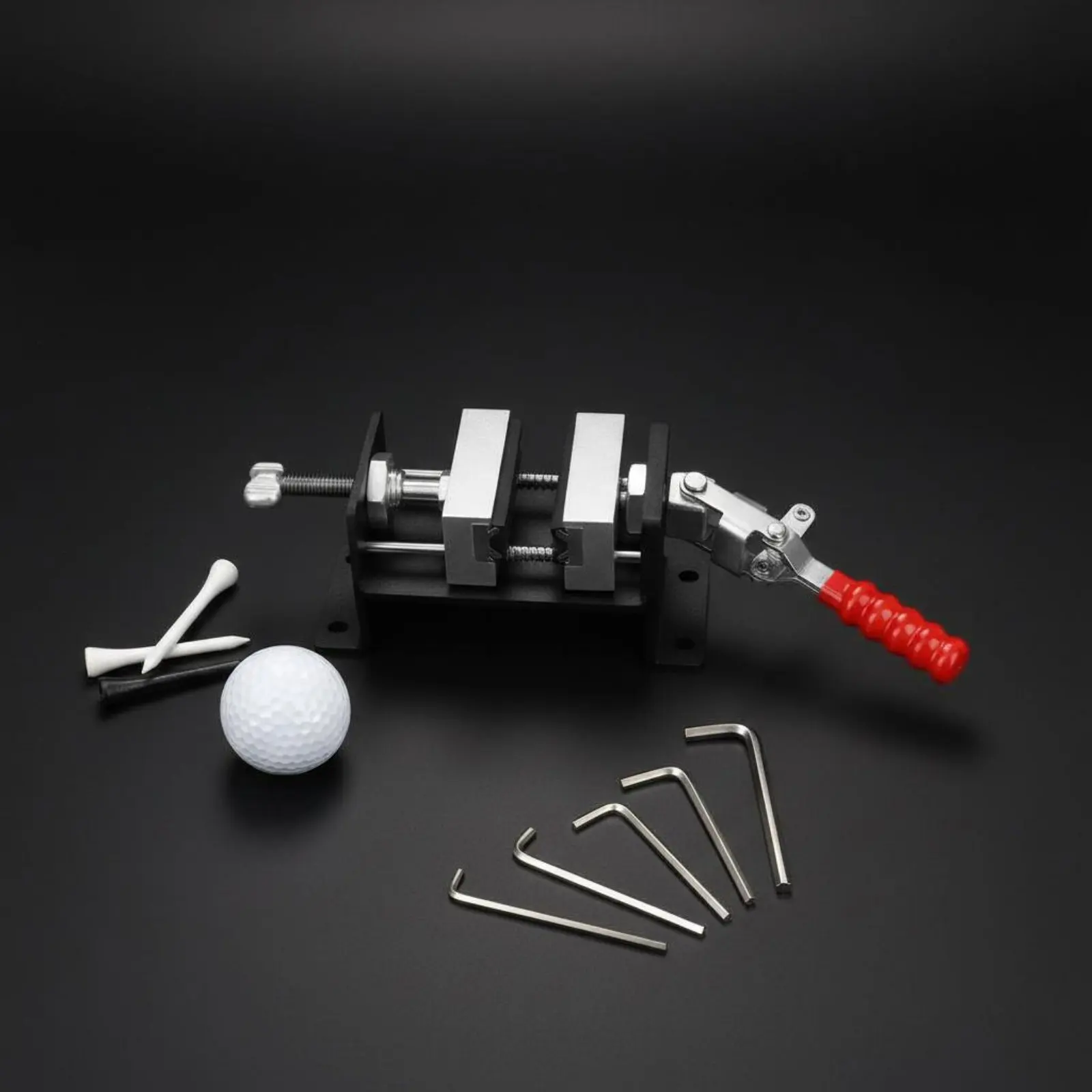 Golf Club Clamp DIY Friendly Golf Shaft Vise Grip Removal Tool Aluminum Alloy Sports Equipment Rubber Pad for Repair Shop
Golf Club Clamp DIY Friendly Golf Shaft Vise Grip Removal Tool Aluminum Alloy Sports Equipment Rubber Pad for Repair Shop