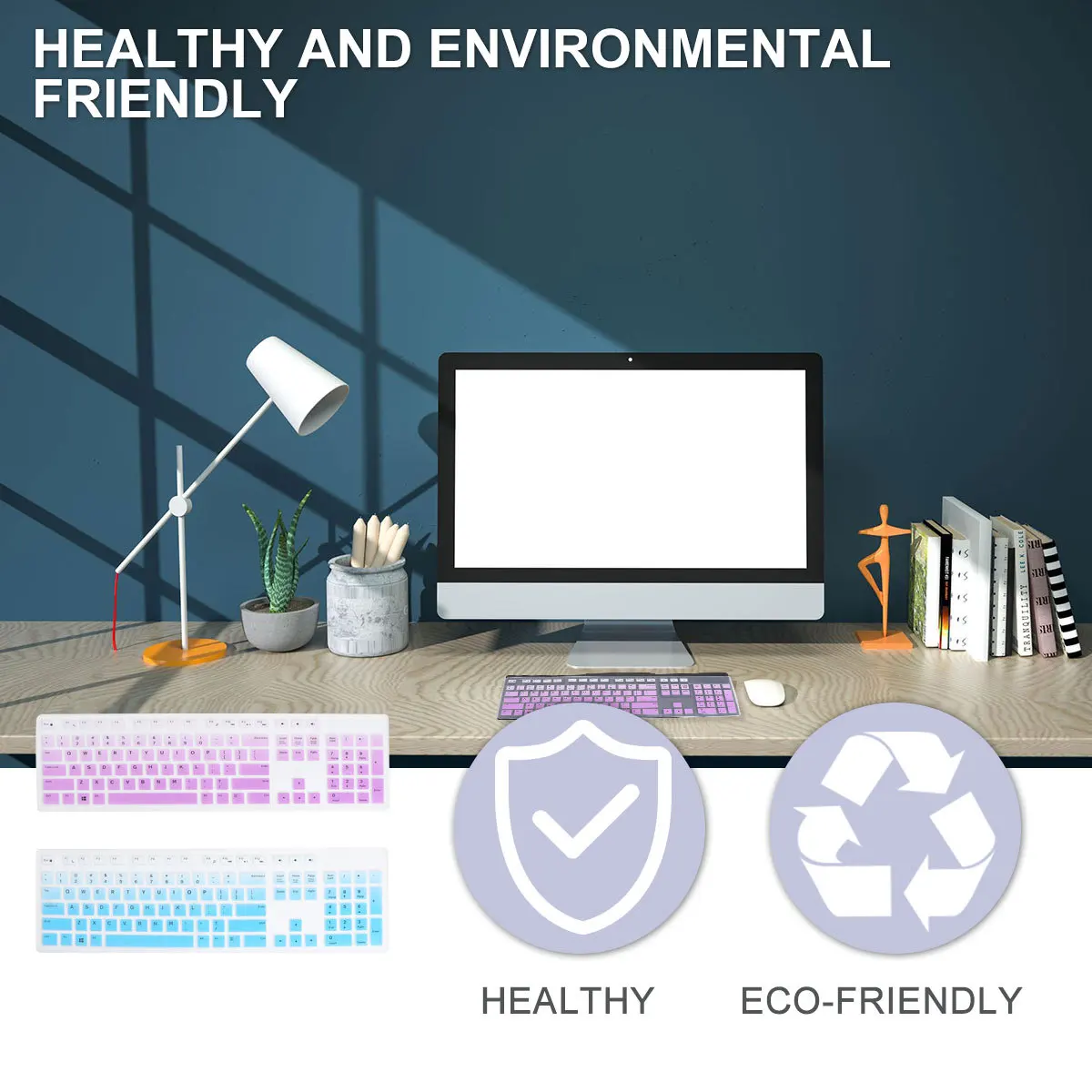 2 шт. силиконовый чехол для клавиатуры, тонкая водонепроницаемая пыленепроницаемая защитная пленка для Kb216P Kb216T Wk636, градиент, синий, фиолетовый
2 шт. силиконовый чехол для клавиатуры, тонкая водонепроницаемая пыленепроницаемая защитная пленка для Kb216P Kb216T Wk636, градиент, синий, фиолетовый