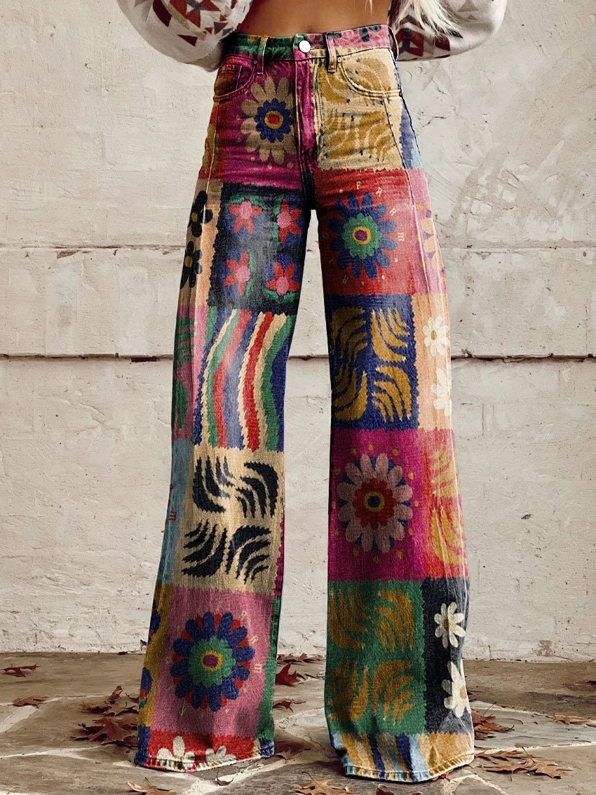 Women's wide leg pants Fashion trend Print casual fashion comfortable women's wide leg pants, women's casual
Women's wide leg pants Fashion trend Print casual fashion comfortable women's wide leg pants, women's casual