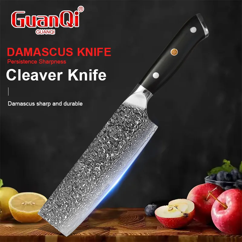 7-дюймовые ножи из дамасской стали, профессиональный кухонный нож шеф-повара для нарезки, G10, ручка для фруктового обвалки, нож для мяса для дома
7-дюймовые ножи из дамасской стали, профессиональный кухонный нож шеф-повара для нарезки, G10, ручка для фруктового обвалки, нож для мяса для дома