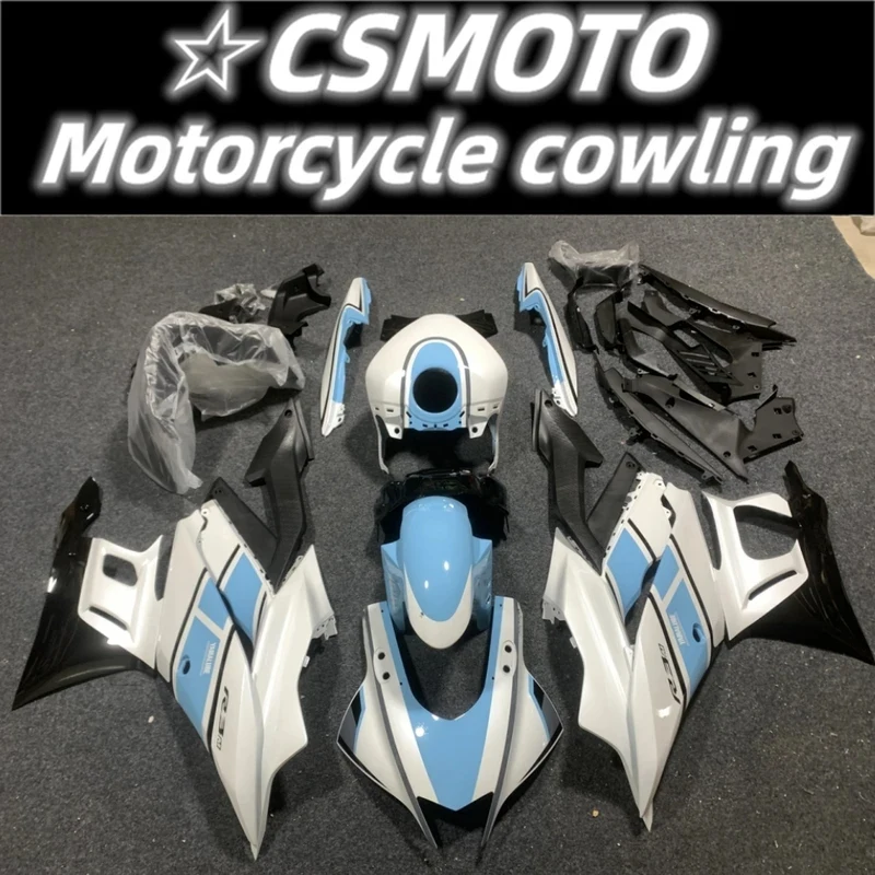 ABS fairing is suitable R25, R3 motorcycles in 2019, 2020, 2021, 2022, 2023, and 2024 body kits in blue and white
ABS fairing is suitable R25, R3 motorcycles in 2019, 2020, 2021, 2022, 2023, and 2024 body kits in blue and white