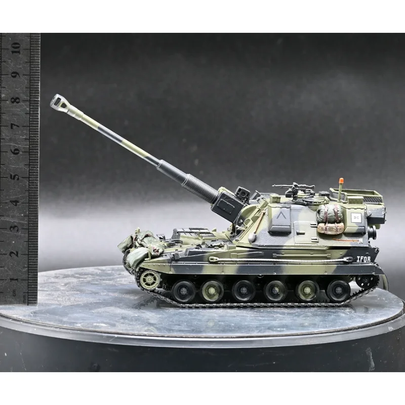 1/72 Scale AS90 155mm Self-Propelled Howitzer Finished Plastic Tank Model Collection Item Decoration Display Piece
1/72 Scale AS90 155mm Self-Propelled Howitzer Finished Plastic Tank Model Collection Item Decoration Display Piece