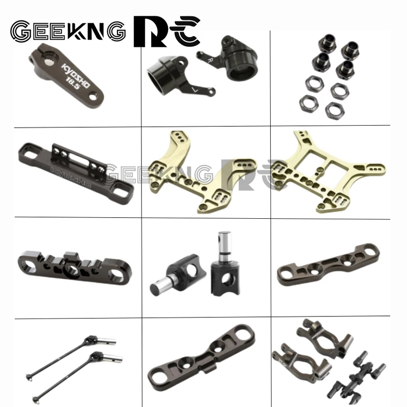 Metal C-Hub Carrier CVD Adapter Differential Cup Steering Cup Servo Horn Shock Stay for Kyosho MP9 MP10 1/8 RC Car Upgrade Parts
Metal C-Hub Carrier CVD Adapter Differential Cup Steering Cup Servo Horn Shock Stay for Kyosho MP9 MP10 1/8 RC Car Upgrade Parts