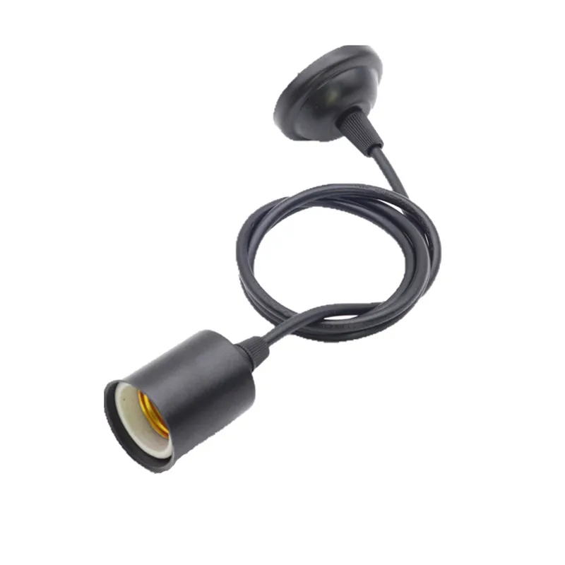 Ceiling rose with 1m cable and E14 E27 ceramic socket lamp holder for chandelier led lights ceiling canopy with wire lamp bases
Ceiling rose with 1m cable and E14 E27 ceramic socket lamp holder for chandelier led lights ceiling canopy with wire lamp bases