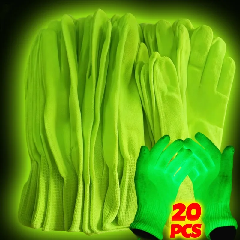 2/20Pcs Self-luminous Fluorescent Green Gloves Glow in Black Light UV Light Theme Party for Birthday Magic Party UV Bar Mittens
2/20Pcs Self-luminous Fluorescent Green Gloves Glow in Black Light UV Light Theme Party for Birthday Magic Party UV Bar Mittens