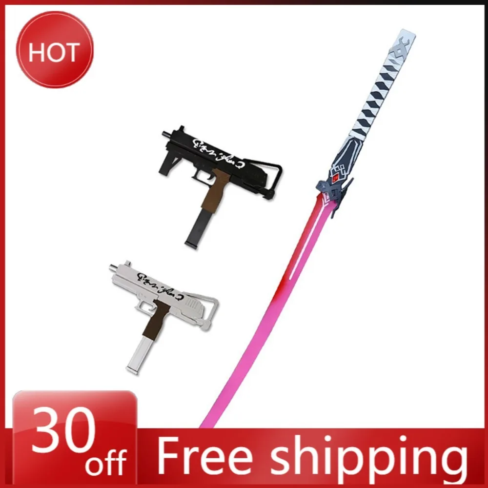 Honkai Star Rail Game Kafka Equipment Cosplay Props Detachable Design Gun Model Do Not Launch Ornament Decorations Gift Toys
Honkai Star Rail Game Kafka Equipment Cosplay Props Detachable Design Gun Model Do Not Launch Ornament Decorations Gift Toys