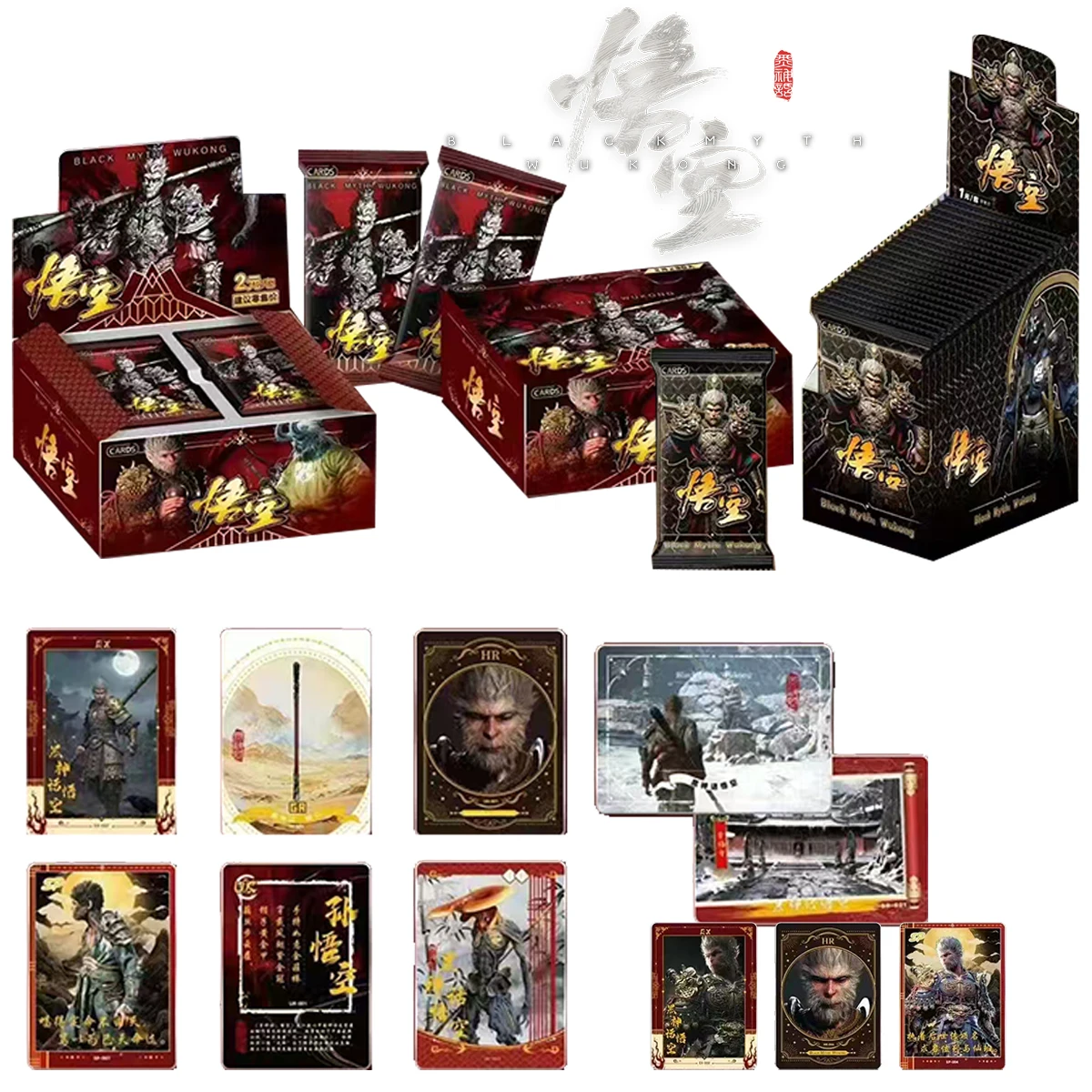 Черный Миф: Wukong Sun Wukong коллекционные карты Тигр пионер, красота змея, акири обезьяна, паук дух, черный медведь монстр игрушка
Черный Миф: Wukong Sun Wukong коллекционные карты Тигр пионер, красота змея, акири обезьяна, паук дух, черный медведь монстр игрушка