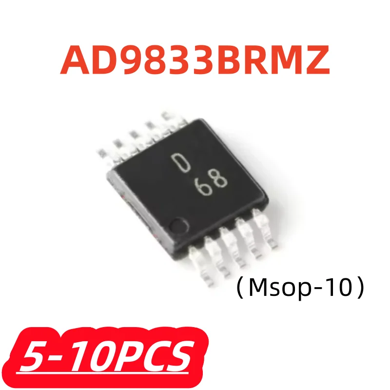 5-10 шт./лот AD9833BRMZ AD9833BRM AD9833 D68 Msop-10 100% новый
5-10 шт./лот AD9833BRMZ AD9833BRM AD9833 D68 Msop-10 100% новый