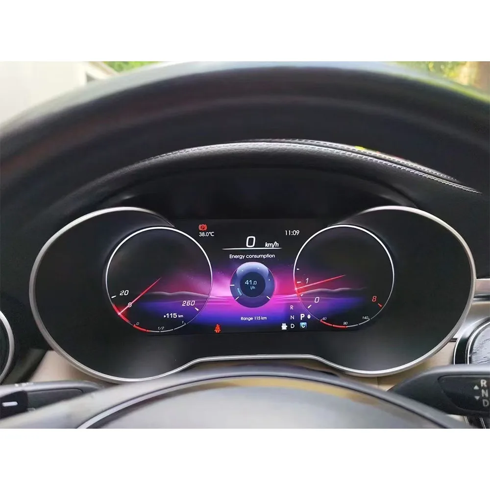 For Mercedes-Benz W205 2015-2021 Car LCD Dashboard Digital Cluster Virtual Cockpit Instrument Speedometer Multifunctional
For Mercedes-Benz W205 2015-2021 Car LCD Dashboard Digital Cluster Virtual Cockpit Instrument Speedometer Multifunctional