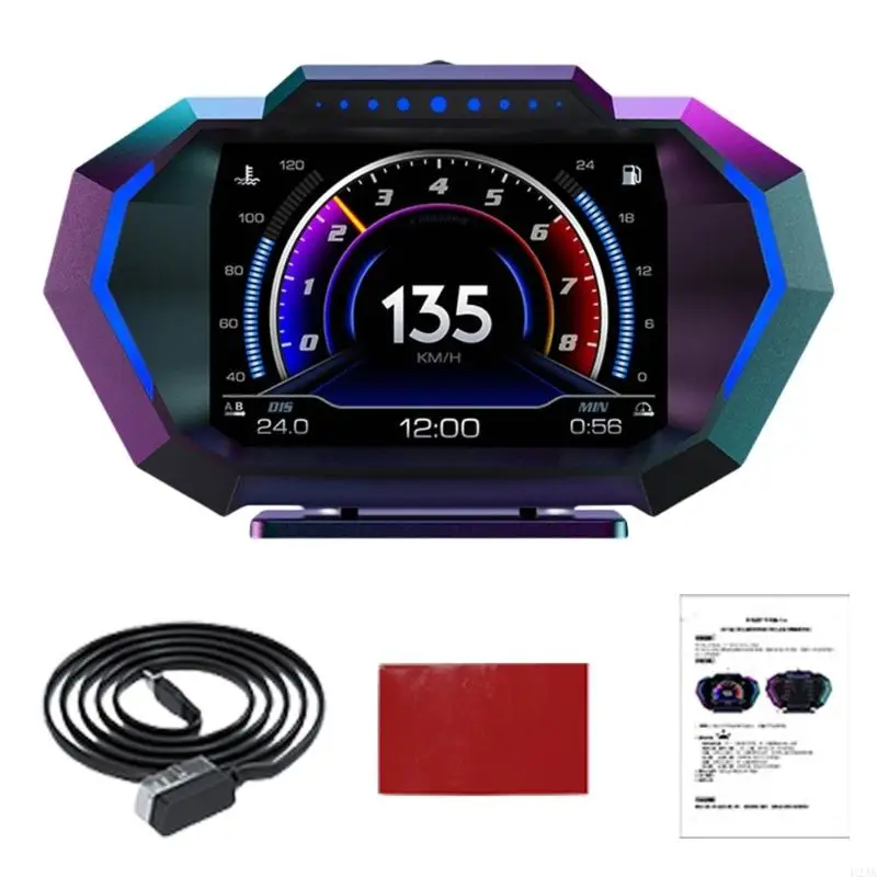 U2JA LCD Display OBD Speedometer & Inclinometer Easy To Install OBD Speed And Gradient Gauge Simple Installation for Vehicle
U2JA LCD Display OBD Speedometer & Inclinometer Easy To Install OBD Speed And Gradient Gauge Simple Installation for Vehicle