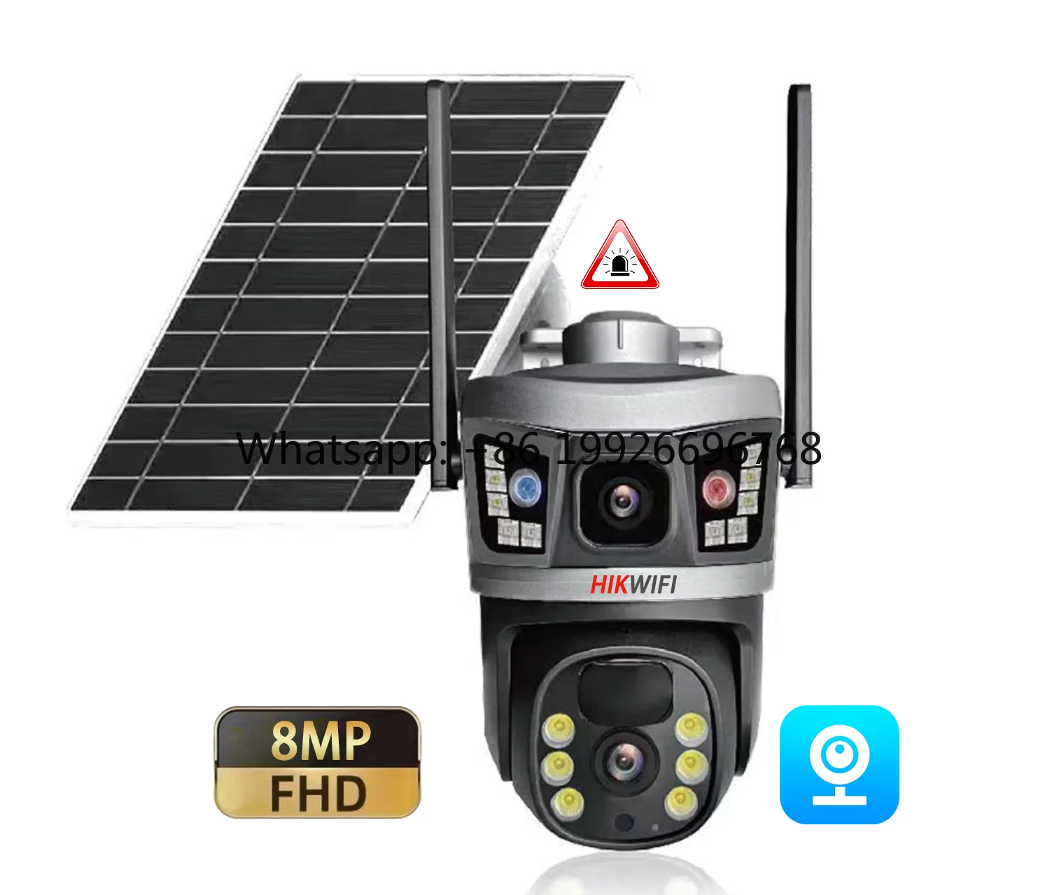 Hot Sales Outdoor 3K 8MP Dual Lens Battery Powered Solar Camera 4G GSM CCTV Security Color Night Vision 2 Way Audio
Hot Sales Outdoor 3K 8MP Dual Lens Battery Powered Solar Camera 4G GSM CCTV Security Color Night Vision 2 Way Audio