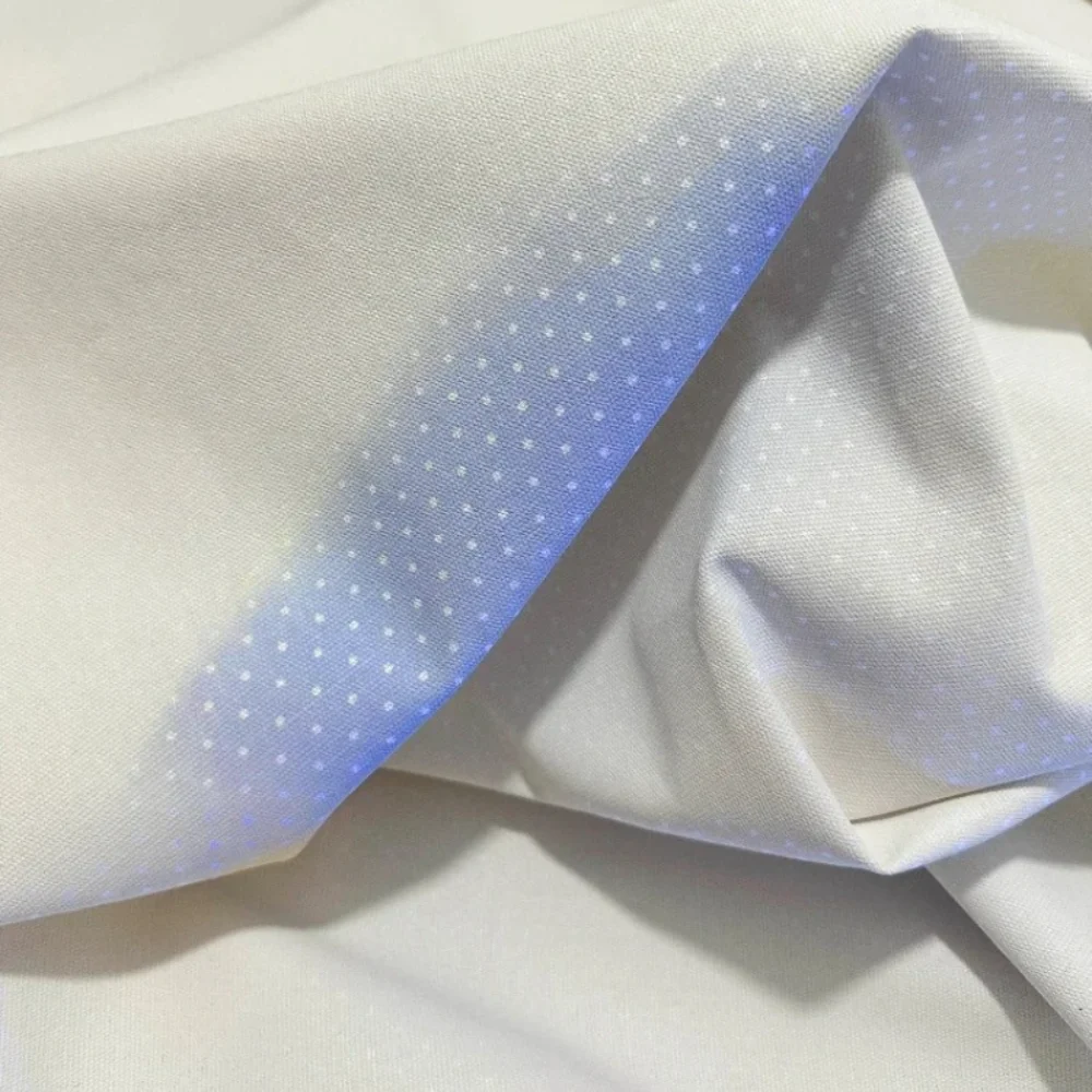 Light Turned Blue Polka Dot Martin Fabric Shirt Home Luggage Technology Fashion Designer Cloth for Diy Sewing Material
Light Turned Blue Polka Dot Martin Fabric Shirt Home Luggage Technology Fashion Designer Cloth for Diy Sewing Material