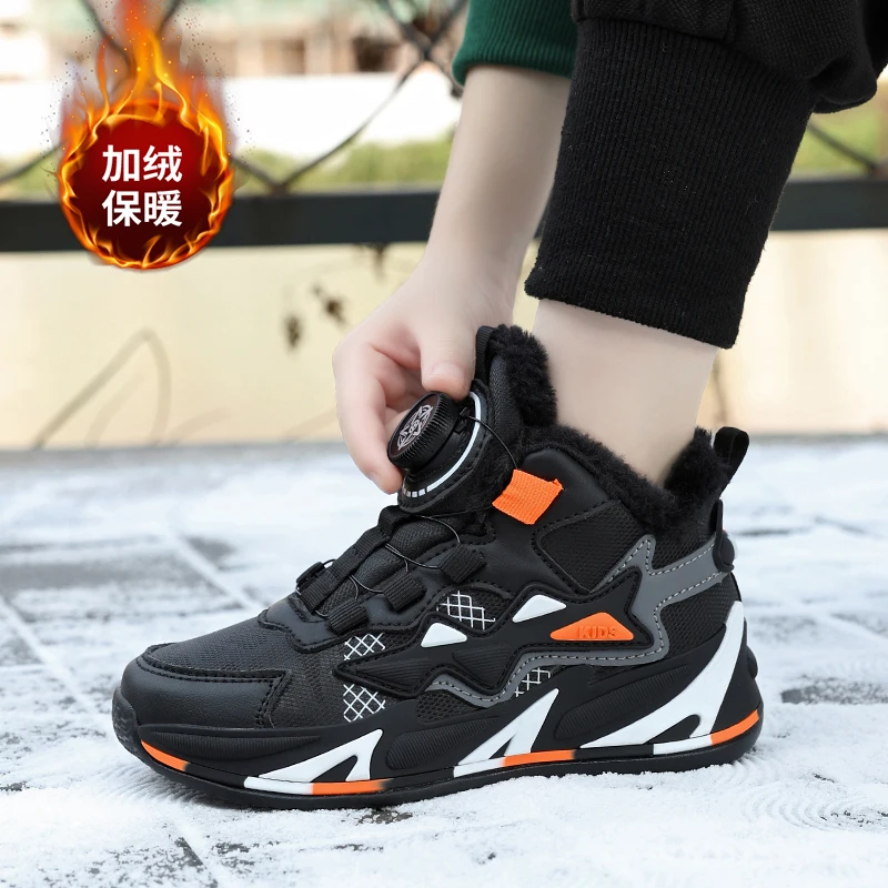 Winter Warm Kids Girls Running Shoes High Top Sport Shoes for Boys Inside Fur Teenage Trainers Designer Girls Running Shoe
Winter Warm Kids Girls Running Shoes High Top Sport Shoes for Boys Inside Fur Teenage Trainers Designer Girls Running Shoe