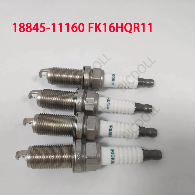 4/6PCS Dual Idirium Spark Plug 18845-11160 FK16HQR11 for Hyundai Sonata Santa Fé Kia Sportage Sorento 1884511160
4/6PCS Dual Idirium Spark Plug 18845-11160 FK16HQR11 for Hyundai Sonata Santa Fé Kia Sportage Sorento 1884511160