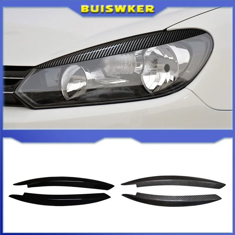 2pcs Evil Eye Headlight Eyelids Head Light Lamp Eyebrow Cover Trim for VW Golf 6 MK6 2008 2009 2010 2011 2012 Headlight Eyebrow
2pcs Evil Eye Headlight Eyelids Head Light Lamp Eyebrow Cover Trim for VW Golf 6 MK6 2008 2009 2010 2011 2012 Headlight Eyebrow