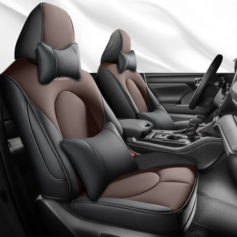 Faux Leather Car Seat Covers For Toyota Highlander 5 Passenger 2020-2024 Compatible Airbag Waterproof Protector Accessories
Faux Leather Car Seat Covers For Toyota Highlander 5 Passenger 2020-2024 Compatible Airbag Waterproof Protector Accessories