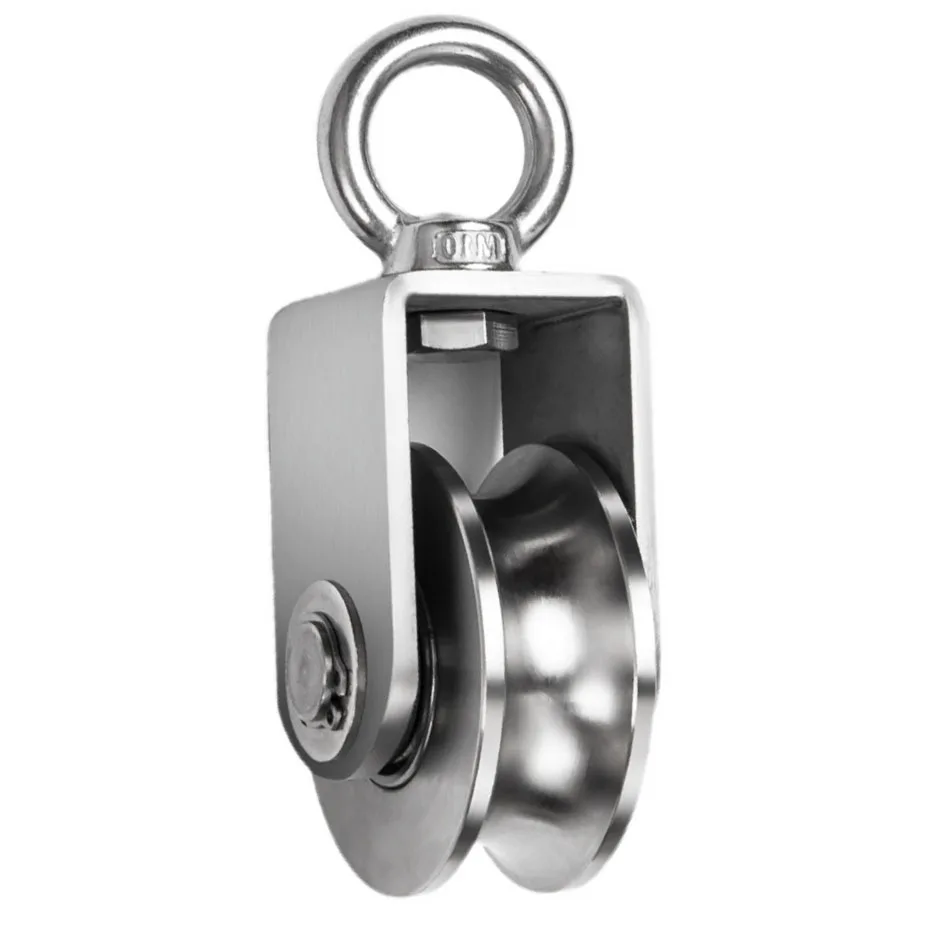304 Stainless Steel Fitness Pulley Bearing Heavy Lifting Workout Mute Gym Equipment U Shaped
304 Stainless Steel Fitness Pulley Bearing Heavy Lifting Workout Mute Gym Equipment U Shaped