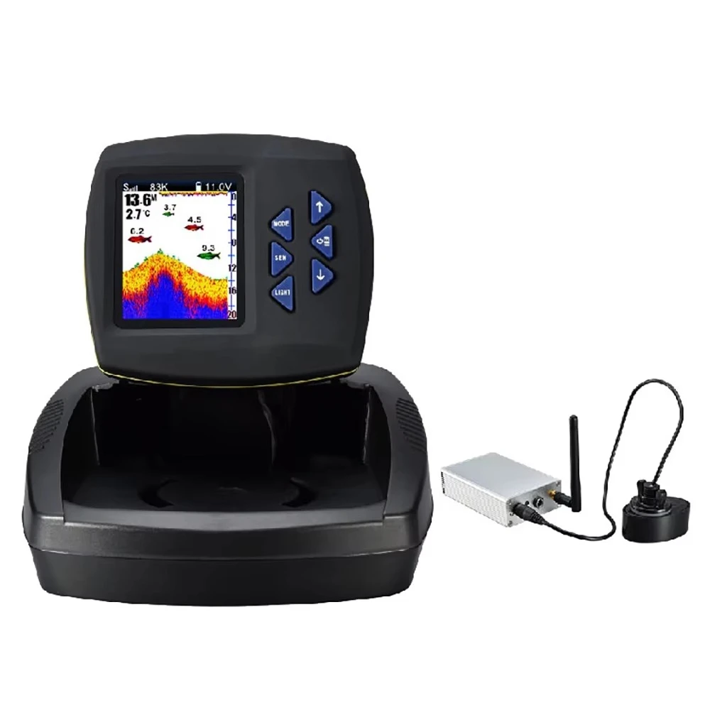 300M Operation Range New Fish Finder Wireless Fish Finder for Bait Boat Carp Fishing
300M Operation Range New Fish Finder Wireless Fish Finder for Bait Boat Carp Fishing
