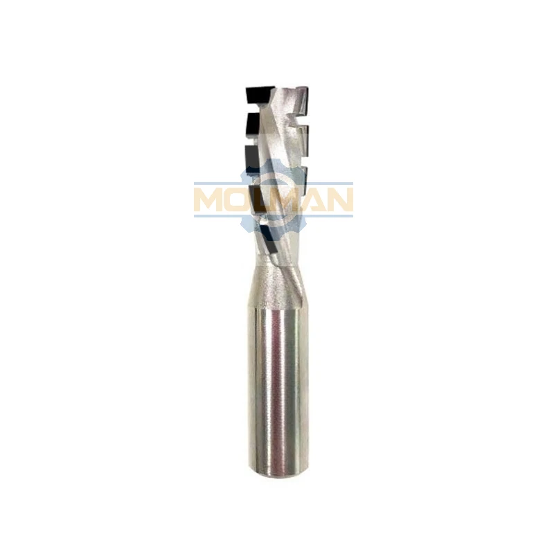 Customize 1+1 Diamond Spiral Milling Cutter Corn Slotting Woodworking Cutting Trimming Knife PCD Router Bit
Customize 1+1 Diamond Spiral Milling Cutter Corn Slotting Woodworking Cutting Trimming Knife PCD Router Bit