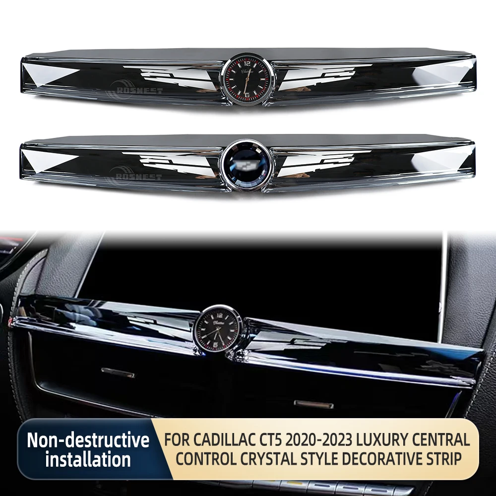For Cadillac CT5 2020-2023 Luxury Central Control Crystal New Style Decorative Strip Car Accessories
For Cadillac CT5 2020-2023 Luxury Central Control Crystal New Style Decorative Strip Car Accessories