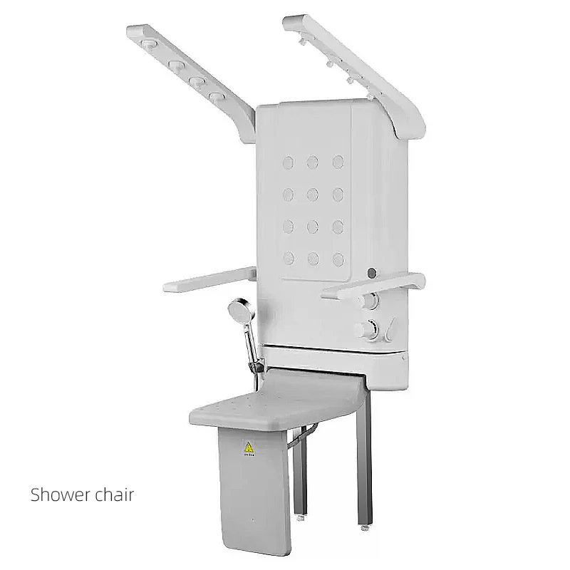High Quality Bathroom Shower Chair Shower Seat Foldable Folding Chair With Hand Shower And Arm
High Quality Bathroom Shower Chair Shower Seat Foldable Folding Chair With Hand Shower And Arm