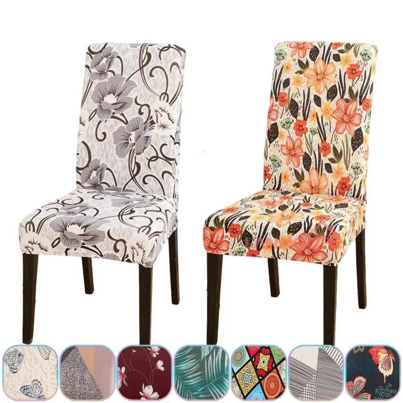 Flower Pattern Elastic Chair Cover Washable Stretch Slipcover Universal Dining Chair Protector for Living Room Hotel Banquet
Flower Pattern Elastic Chair Cover Washable Stretch Slipcover Universal Dining Chair Protector for Living Room Hotel Banquet