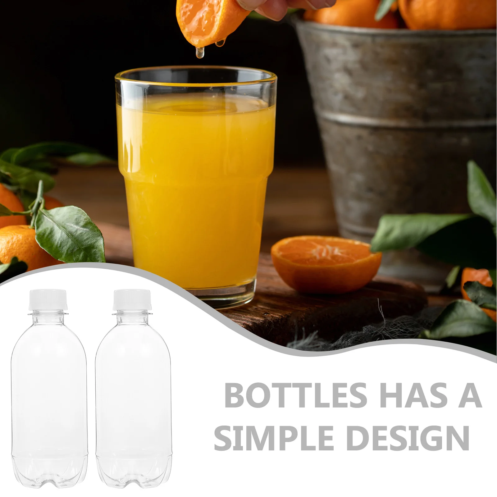 6Pcs Beer Empty Bottles Clear Juice Milk Container Wide Mouth Portable Beverage Bottles Reusable Drink Jar for Party Picnic 
6Pcs Beer Empty Bottles Clear Juice Milk Container Wide Mouth Portable Beverage Bottles Reusable Drink Jar for Party Picnic