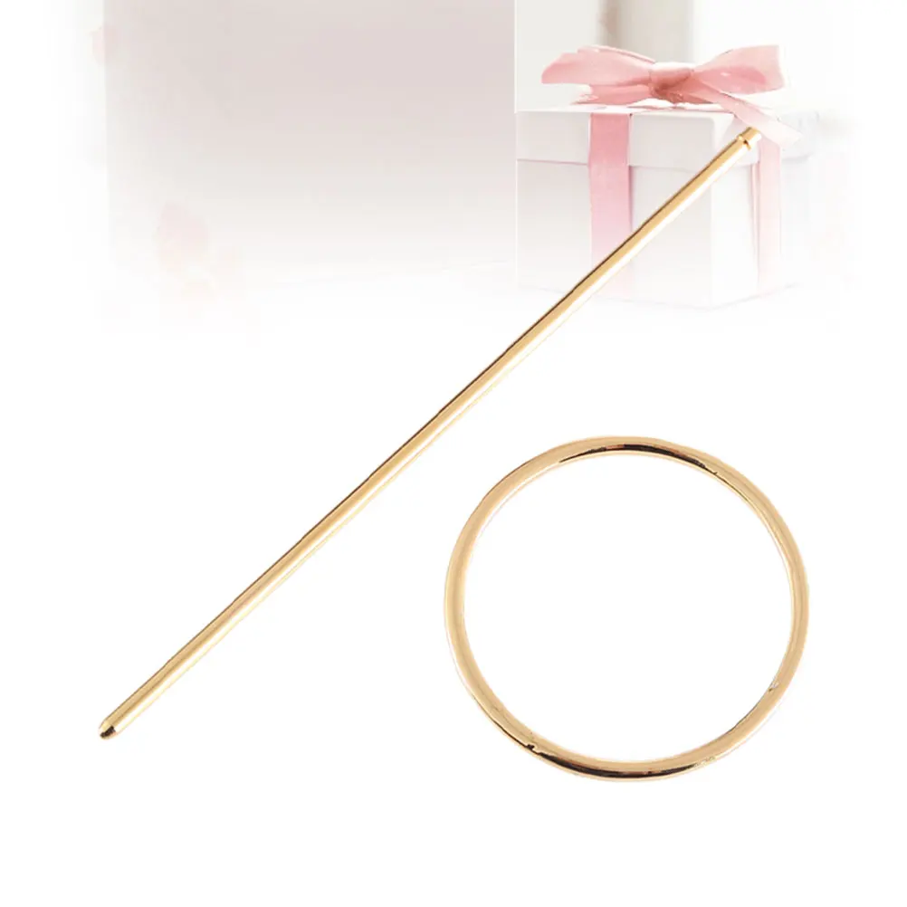 Vintage Ring Hairpin Decorative Stick Retro Chopsticks Women Hair Accessories Durable Fashion Party Daily Wear Hairstyle Tools
Vintage Ring Hairpin Decorative Stick Retro Chopsticks Women Hair Accessories Durable Fashion Party Daily Wear Hairstyle Tools